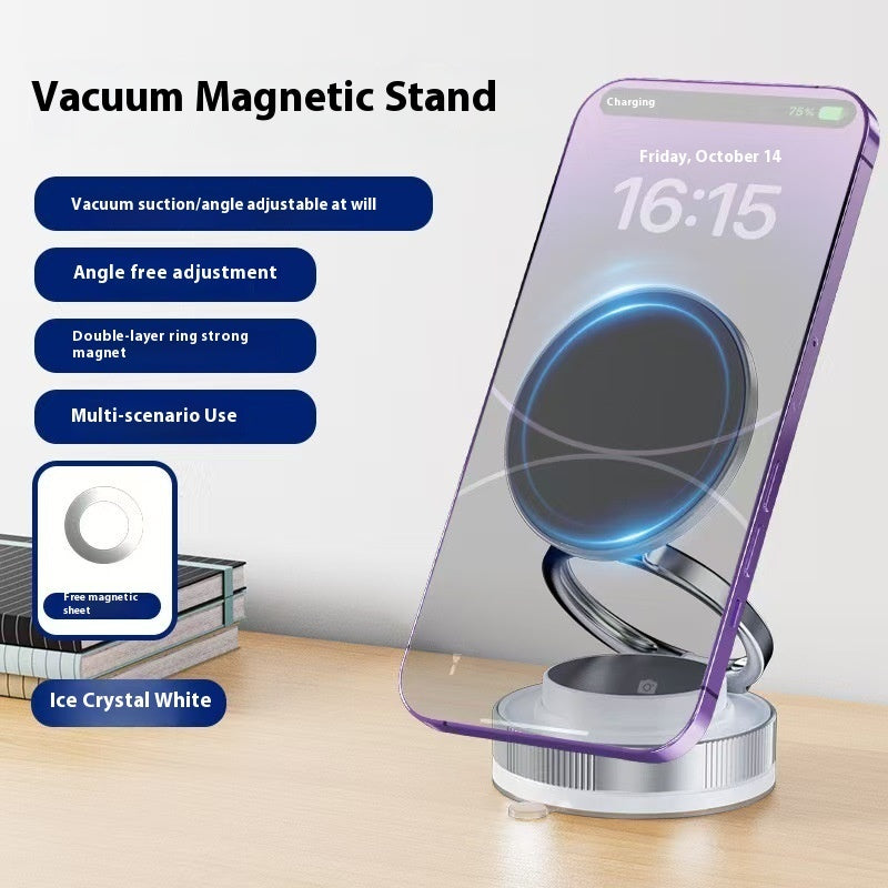 Magnetischer Auto-Handyhalter mit Vakuum-Saugfunktion – Smartphone Halterung fürs Auto