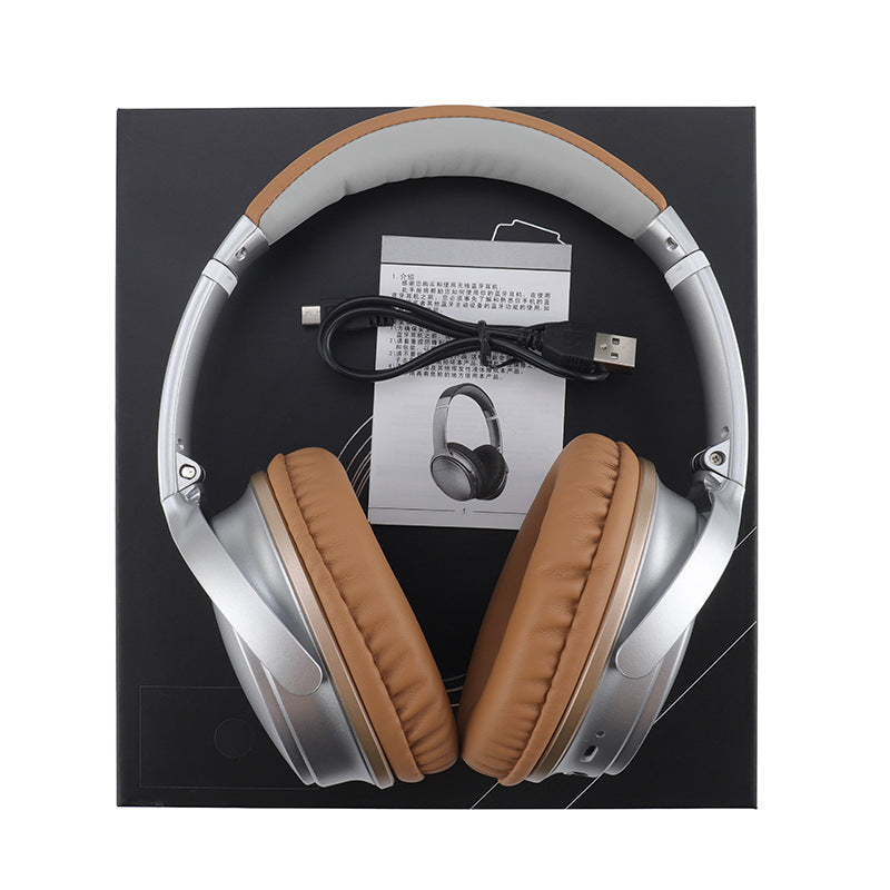 Kabellose faltbare Kopfhörer mit Geräuschreduzierung – Bluetooth Over-Ear Headphones