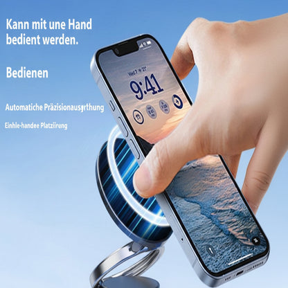 Magnetischer Auto-Handyhalter mit Vakuum-Saugfunktion – Smartphone Halterung fürs Auto