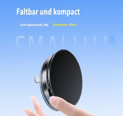 Magnetischer Auto-Handyhalter mit Vakuum-Saugfunktion – Smartphone Halterung fürs Auto