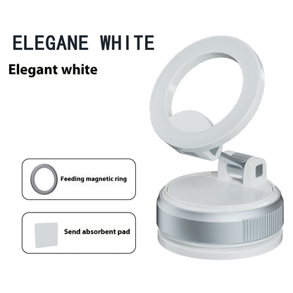 Magnetische Auto-Handyhalterung mit Vakuum-Sauger – Navi & Smartphone Halter