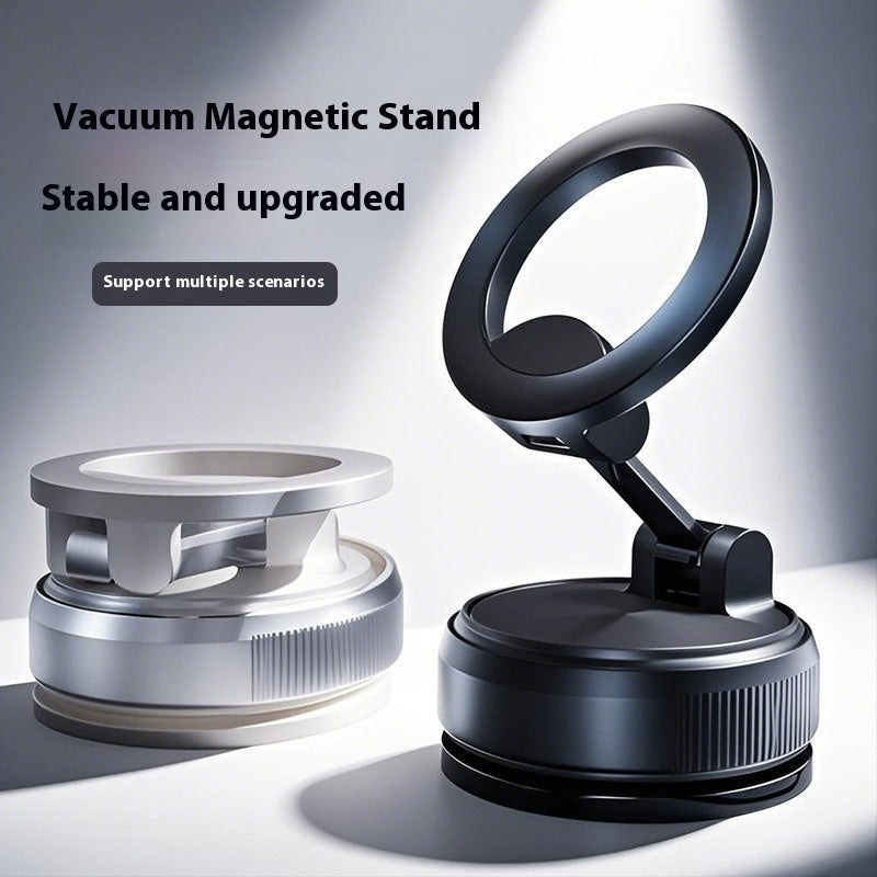 Magnetische Auto-Handyhalterung mit Vakuum-Sauger – Navi & Smartphone Halter