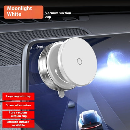 Magnetische Auto-Handyhalterung mit Vakuum-Sauger – Navi & Smartphone Halter