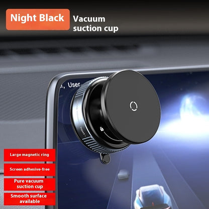 Magnetische Auto-Handyhalterung mit Vakuum-Sauger – Navi & Smartphone Halter